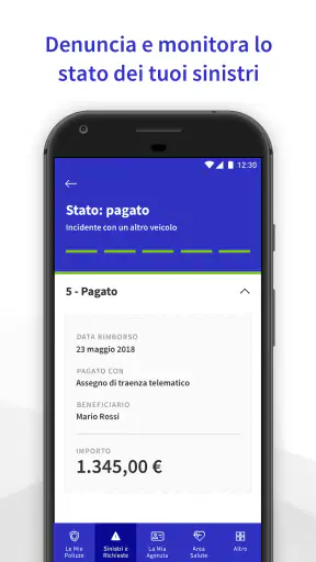 My AXA Italia screenshot