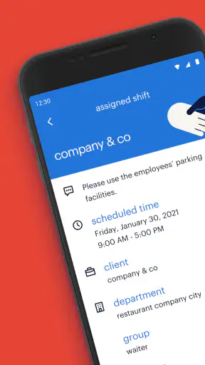 my Randstad screenshot