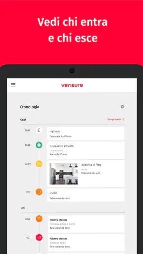 MY VERISURE ITALIA screenshot
