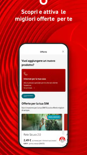 My Vodafone Italia screenshot