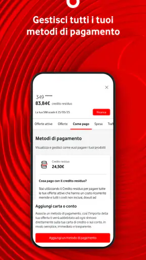 My Vodafone Italia screenshot