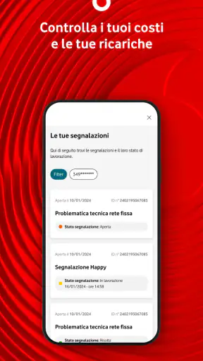 My Vodafone Italia screenshot