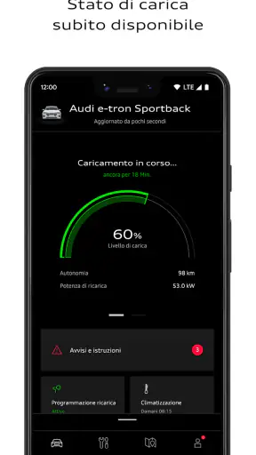 myAudi screenshot