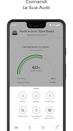 myAudi screenshot