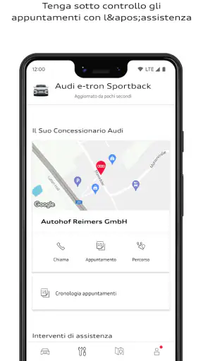 myAudi screenshot