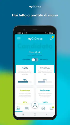 myGiGroup screenshot