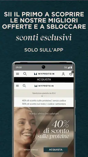 Myprotein: Fitness e Shopping screenshot