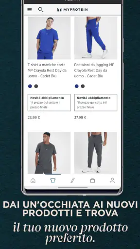 Myprotein: Fitness e Shopping screenshot
