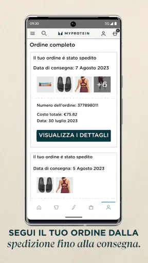 Myprotein: Fitness e Shopping screenshot