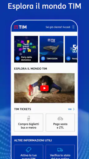MyTIM screenshot