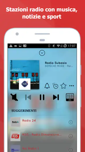 myTuner Online Radio Italia screenshot