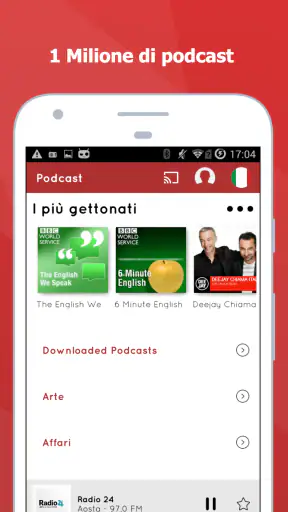 myTuner Online Radio Italia screenshot