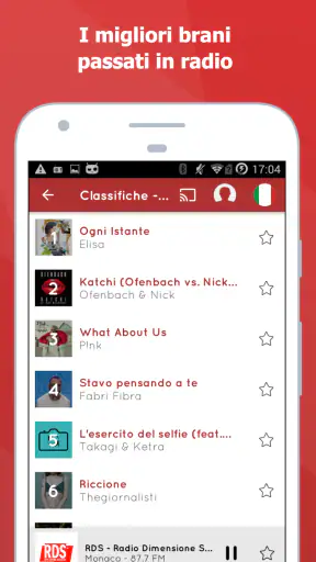 myTuner Online Radio Italia screenshot