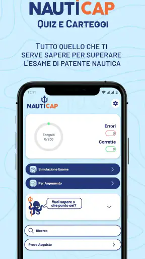 NautiCap - Quiz Patente 2026 screenshot