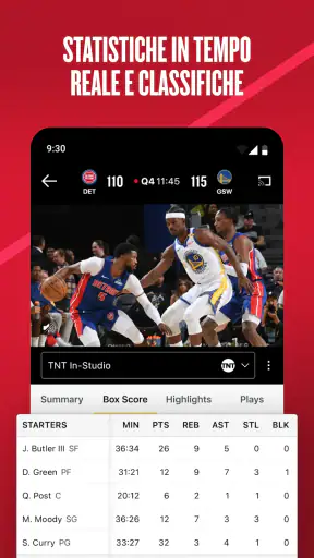 NBA: Partite & Risultati LIVE screenshot