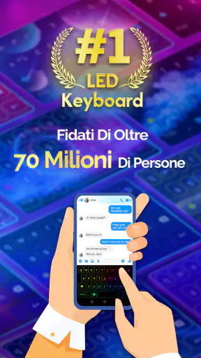 Neon LED Keyboard|Led Tastiera screenshot