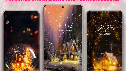 Neve - sfondo animato screenshot