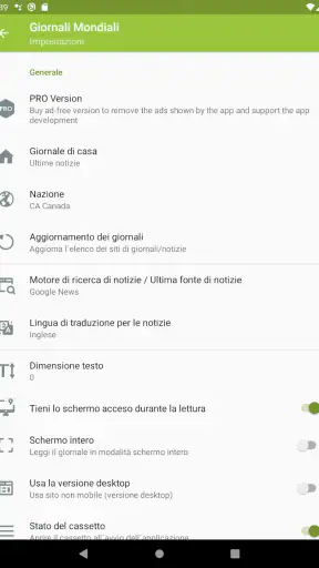 NewsSQ - Quotidiani Italiani screenshot