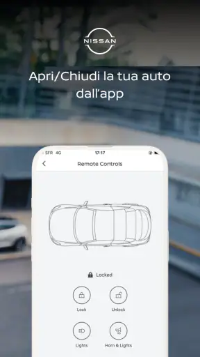 NissanConnect Services screenshot