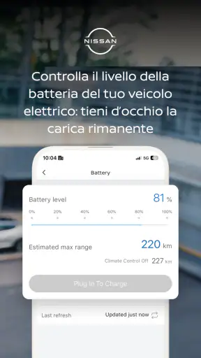 NissanConnect Services screenshot