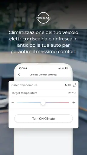 NissanConnect Services screenshot