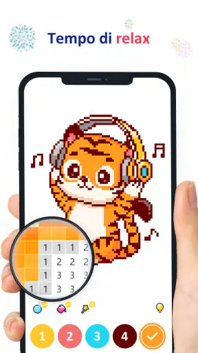 No.Pix - colorare con i numeri screenshot