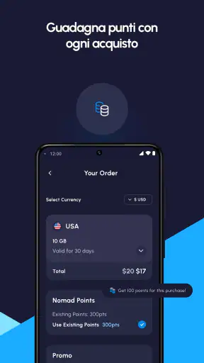 Nomad eSIM Dati Prepagati screenshot