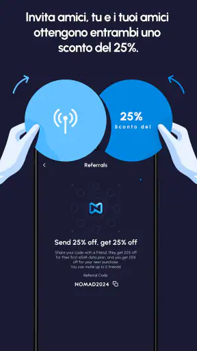 Nomad eSIM Dati Prepagati screenshot