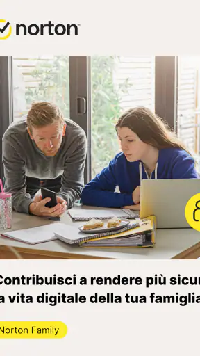 Norton Family parental control screenshot