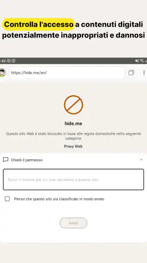 Norton Family parental control screenshot