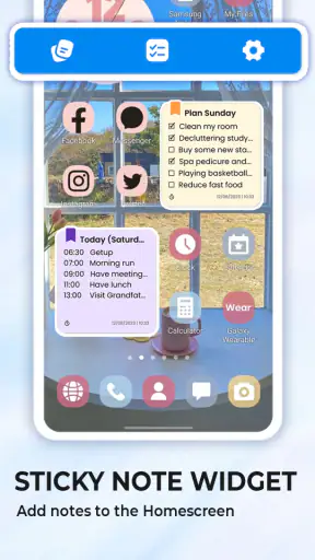 Note, taccuino e blocco note screenshot