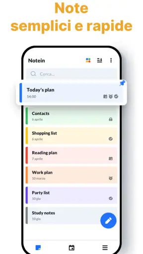 Notepad, Blocco note - Notein screenshot