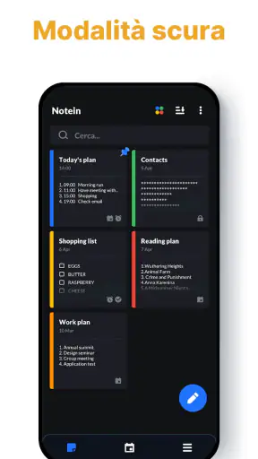Notepad, Blocco note - Notein screenshot