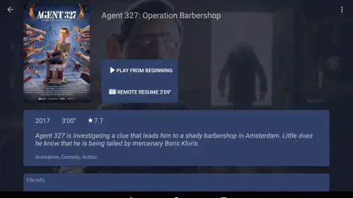 NOVA Video Player screenshot