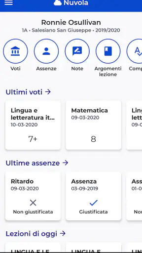 Nuvola - Tutore Studente screenshot