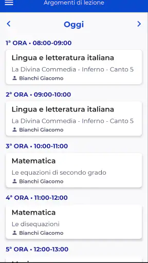 Nuvola - Tutore Studente screenshot