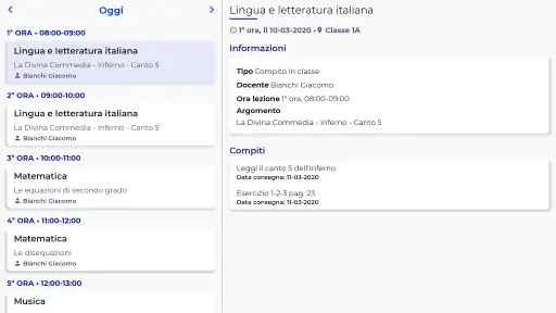 Nuvola - Tutore Studente screenshot