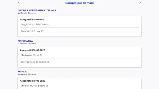 Nuvola - Tutore Studente screenshot