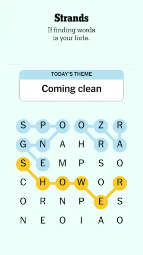 NYT Games: Word, Number, Logic screenshot