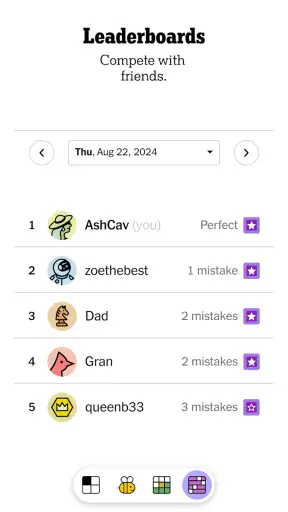 NYT Games: Word, Number, Logic screenshot