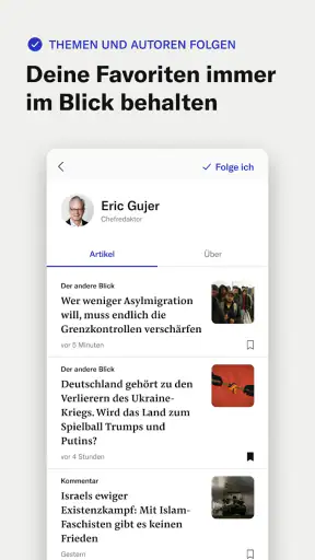NZZ screenshot
