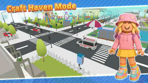 Obby Block World: Craft City screenshot