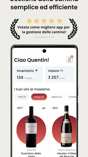 Oeni - Gestione cantina vini screenshot