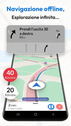 Offline Map Navigation screenshot