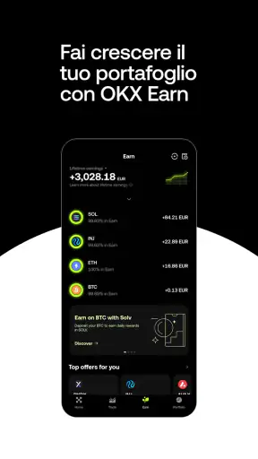 OKX: Acquista Bitcoin e Crypto screenshot