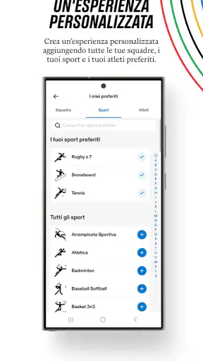 Olimpici: Sport e Notizie screenshot