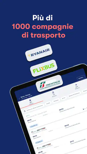 Omio: biglietti treni e bus screenshot