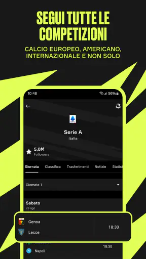 OneFootball - Risultati Calcio screenshot