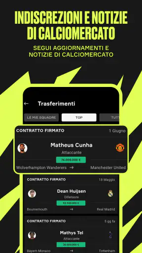 OneFootball - Risultati Calcio screenshot