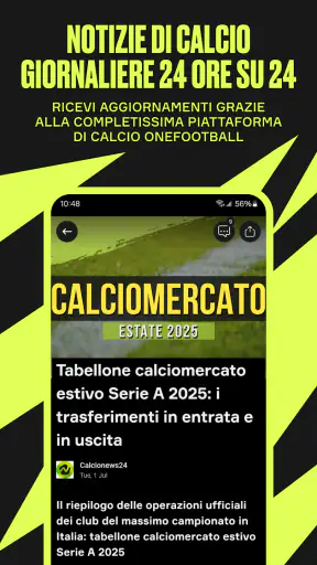 OneFootball - Risultati Calcio screenshot